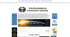 Desktop Screenshot of eaec.org
